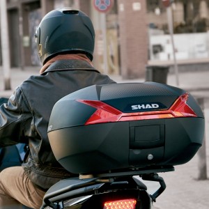 TOP CASE SH47 REFLECTOR ROJO