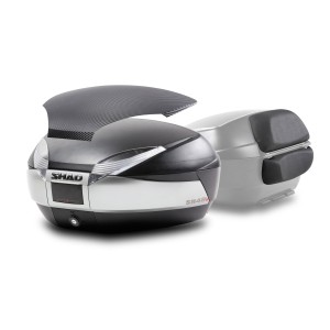 SH48 TITANIO + TAPA CARBONO + RESPALDO