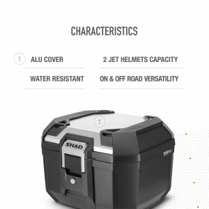 TOP CASE TR41 TERRA ALUMINIO