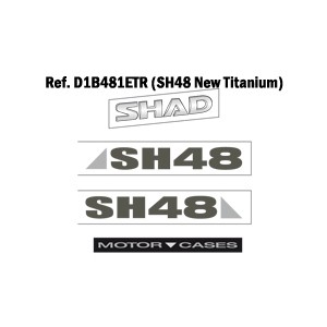 SET ADHESIVOS SH 48 GRIS OSCURO