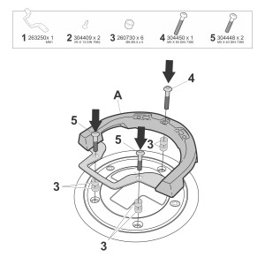 FIJACIÓN BOLSA DEPÓSITO CLICK SYSTEM MOTO MORINI