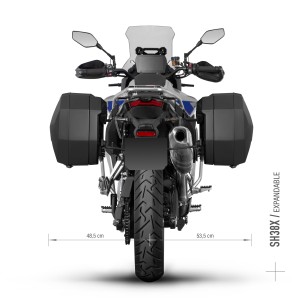 3P SYSTEM FIJACION LATERAL VOGE 900 DSX / BLACK KNIGHT