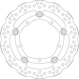 Disco Freno SBS 5355A