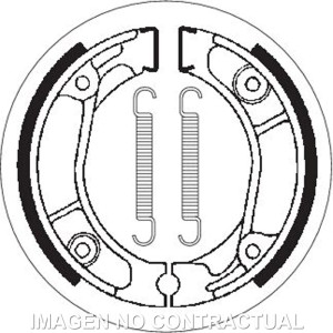 Mordaza de freno SBS P2013