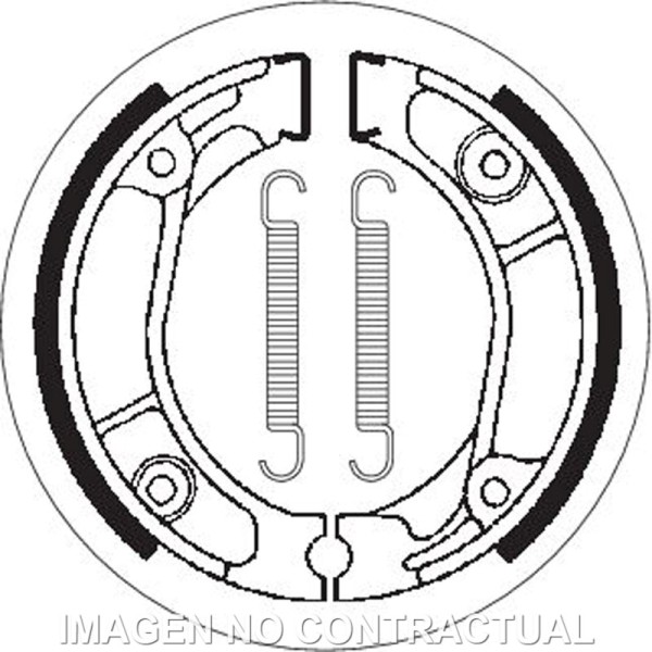 Mordaza de freno SBS P2013