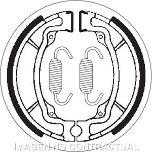 Mordaza de freno SBS P2015