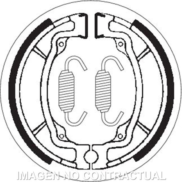 Mordaza de freno SBS P2015