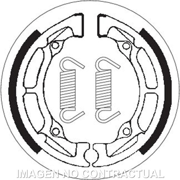 Mordaza de freno SBS P2020