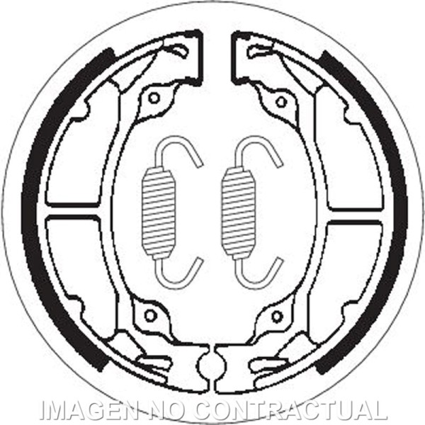 Mordaza de freno SBS P2025