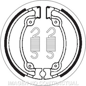 Mordaza de freno SBS P2026