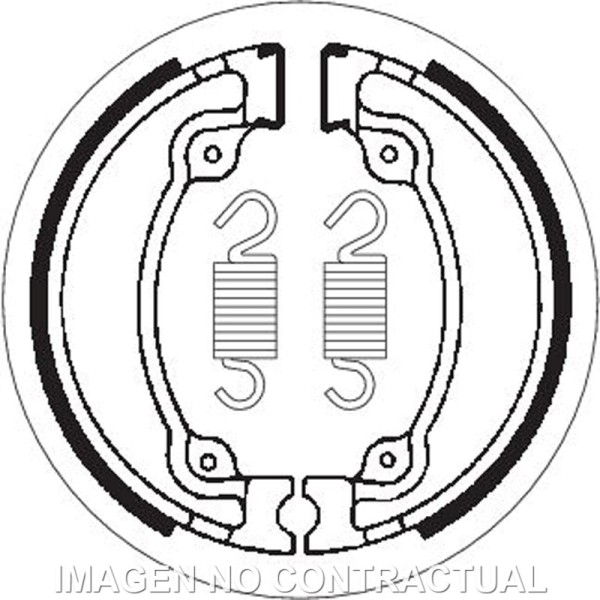 Mordaza de freno SBS P2026