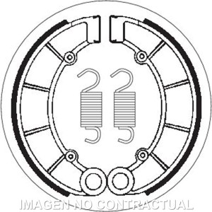 Mordaza de freno SBS P2027