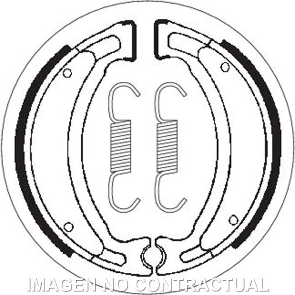Mordaza de freno SBS P2028