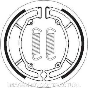 Mordaza de freno SBS P2034
