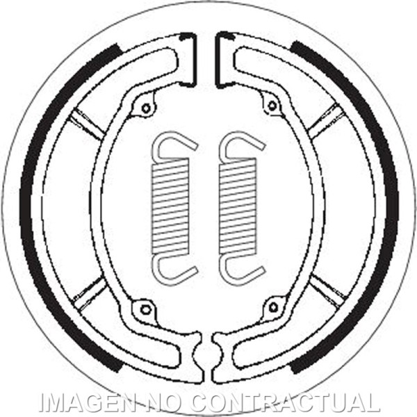 Mordaza de freno SBS P2034