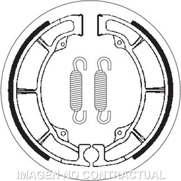 Mordaza de freno SBS P2038