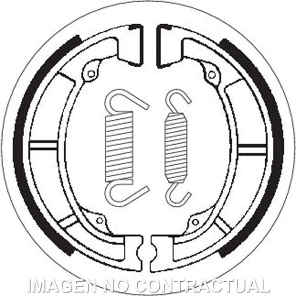 Mordaza de freno SBS P2039