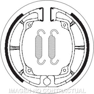 Mordaza de freno SBS P2040