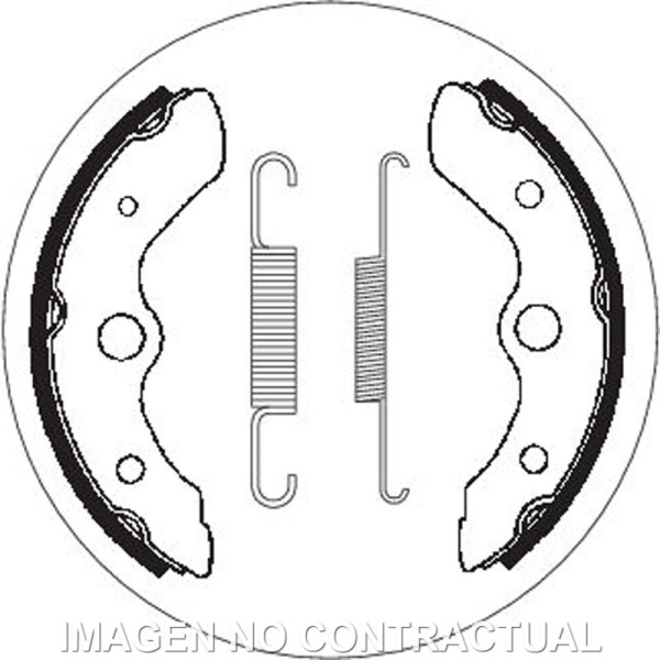 Mordaza de freno SBS P2044