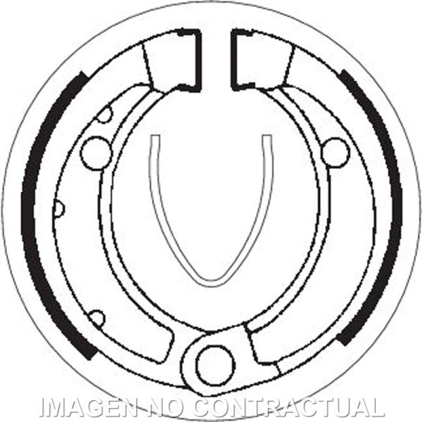Mordaza de freno SBS P2048