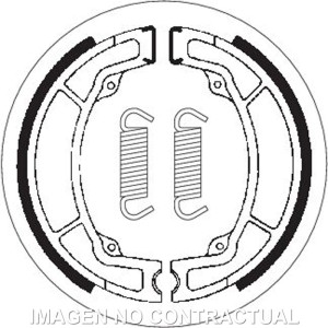 Mordaza de freno SBS P2049