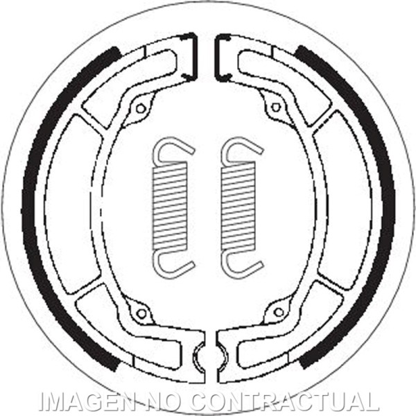 Mordaza de freno SBS P2049