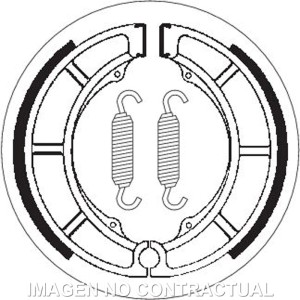Mordaza de freno SBS P2052