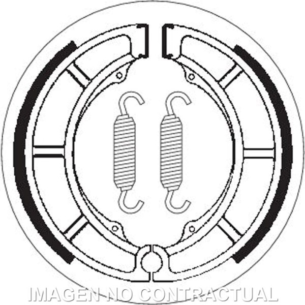 Mordaza de freno SBS P2052
