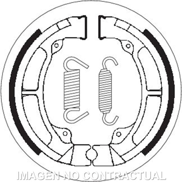 Mordaza de freno SBS P2056