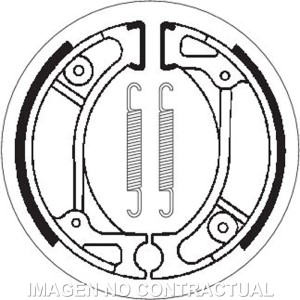 Mordaza de freno SBS P2057