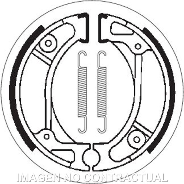 Mordaza de freno SBS P2057