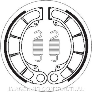 Mordaza de freno SBS P2059