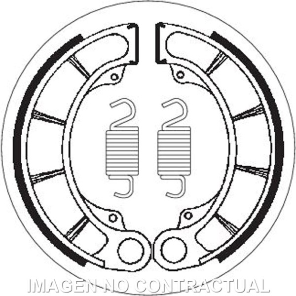 Mordaza de freno SBS P2059