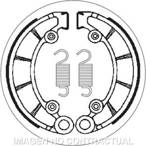 Mordaza de freno SBS P2072