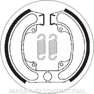 Mordaza de freno SBS P2080