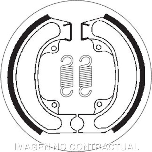 Mordaza de freno SBS P2080