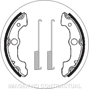 Mordaza de freno SBS P2085