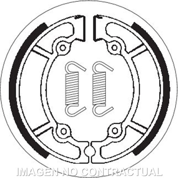 Mordaza de freno SBS P2102