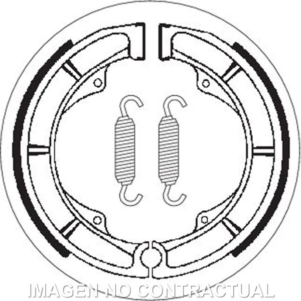 Mordaza de freno SBS P2111