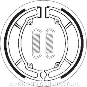 Mordaza de freno SBS P2115