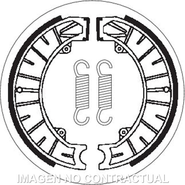 Mordaza de freno SBS P2121