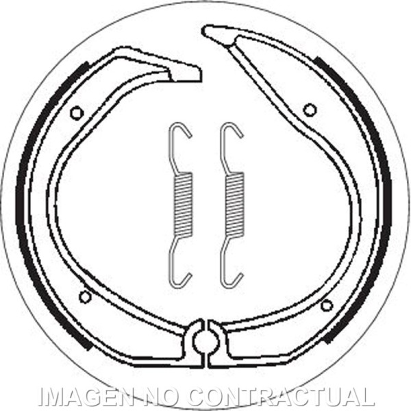Mordaza de freno SBS P2140