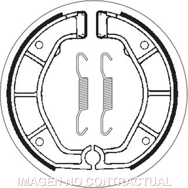 Mordaza de freno SBS P2143