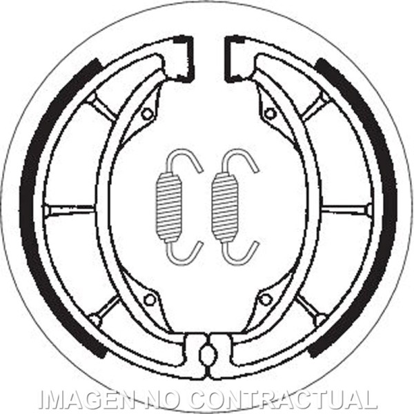 Mordaza de freno SBS P2183