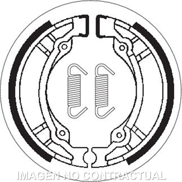 Mordaza de freno SBS P2188