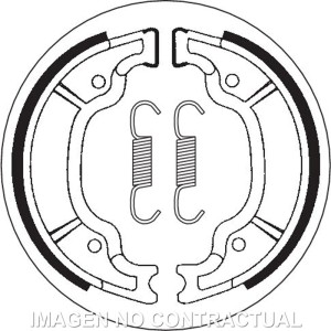 Mordaza de freno SBS P2199