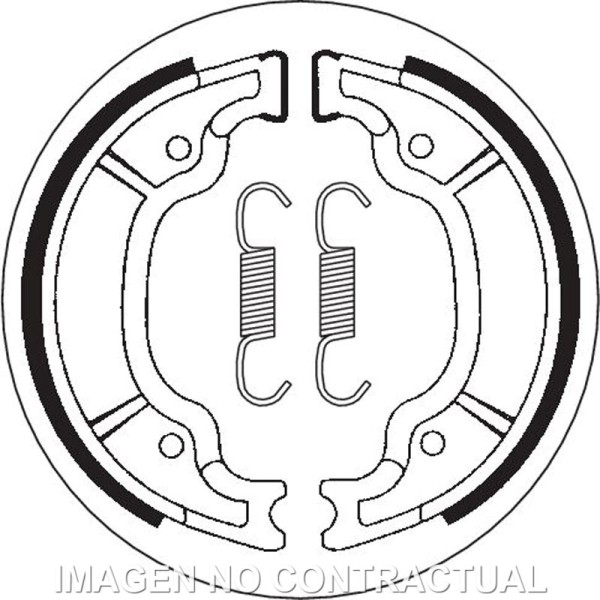 Mordaza de freno SBS P2199