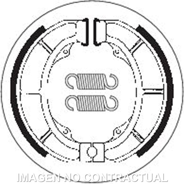 Mordaza de freno SBS P2201