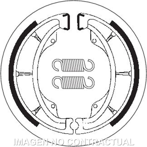Mordaza de freno SBS P2202