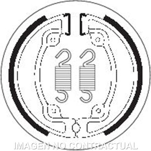Mordaza de freno SBS P2203
